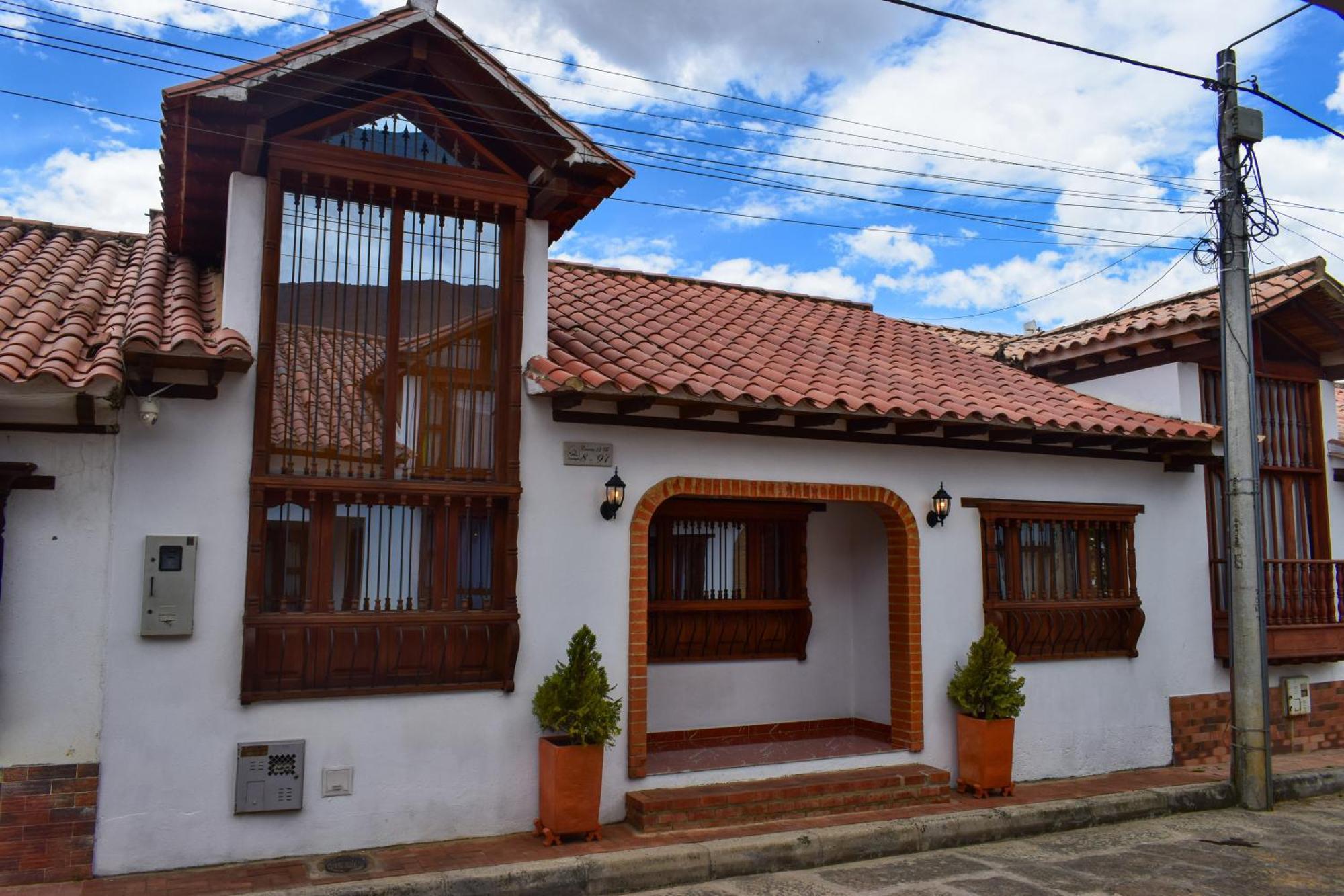 Apartahotel Saquenzipa Villa de Leyva Kültér fotó