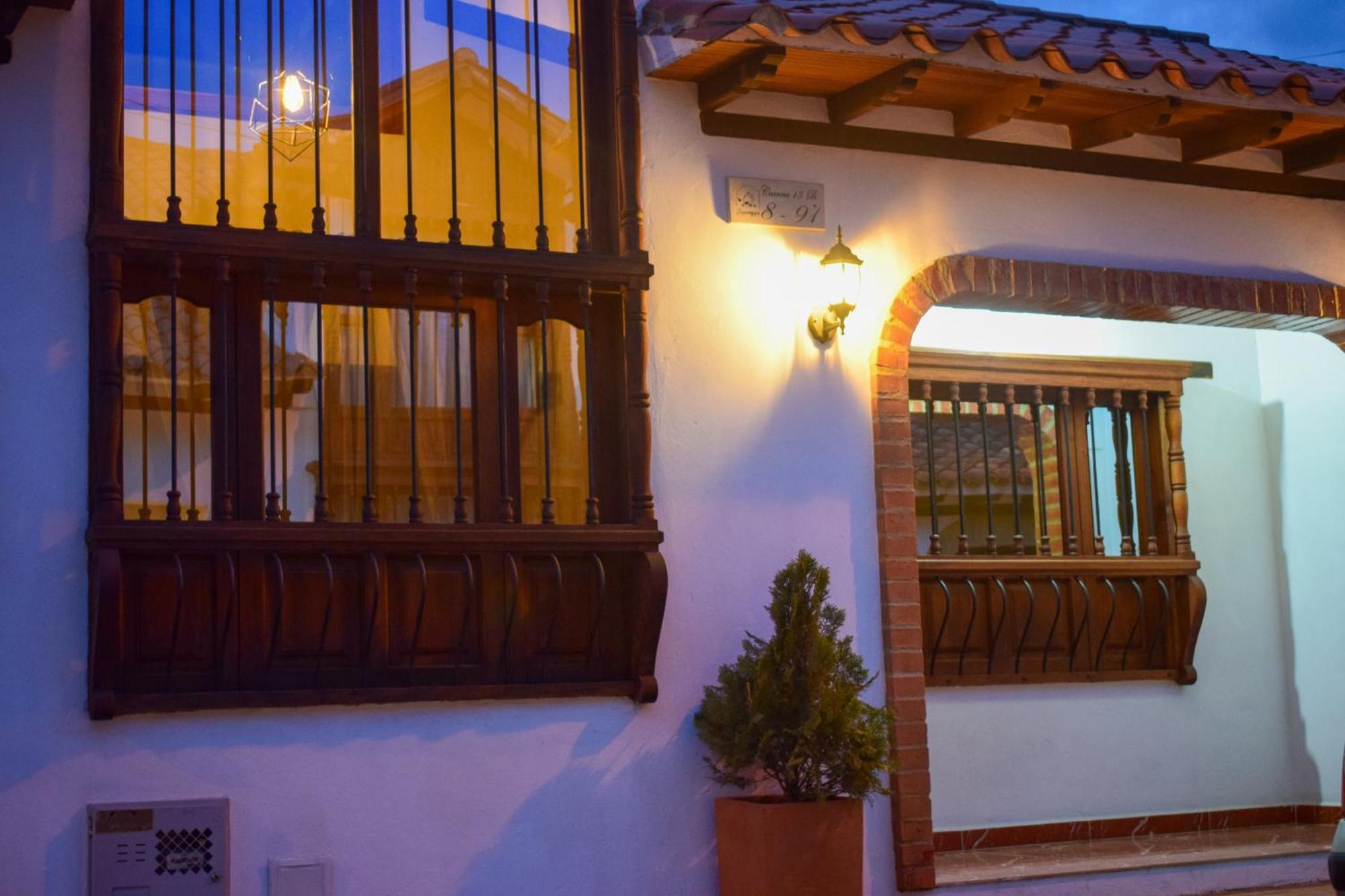 Apartahotel Saquenzipa Villa de Leyva Kültér fotó