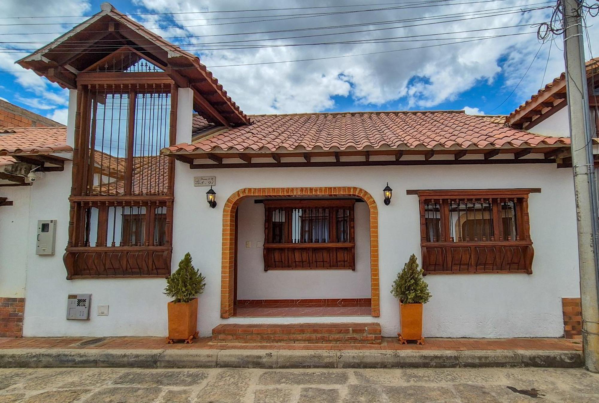 Apartahotel Saquenzipa Villa de Leyva Kültér fotó