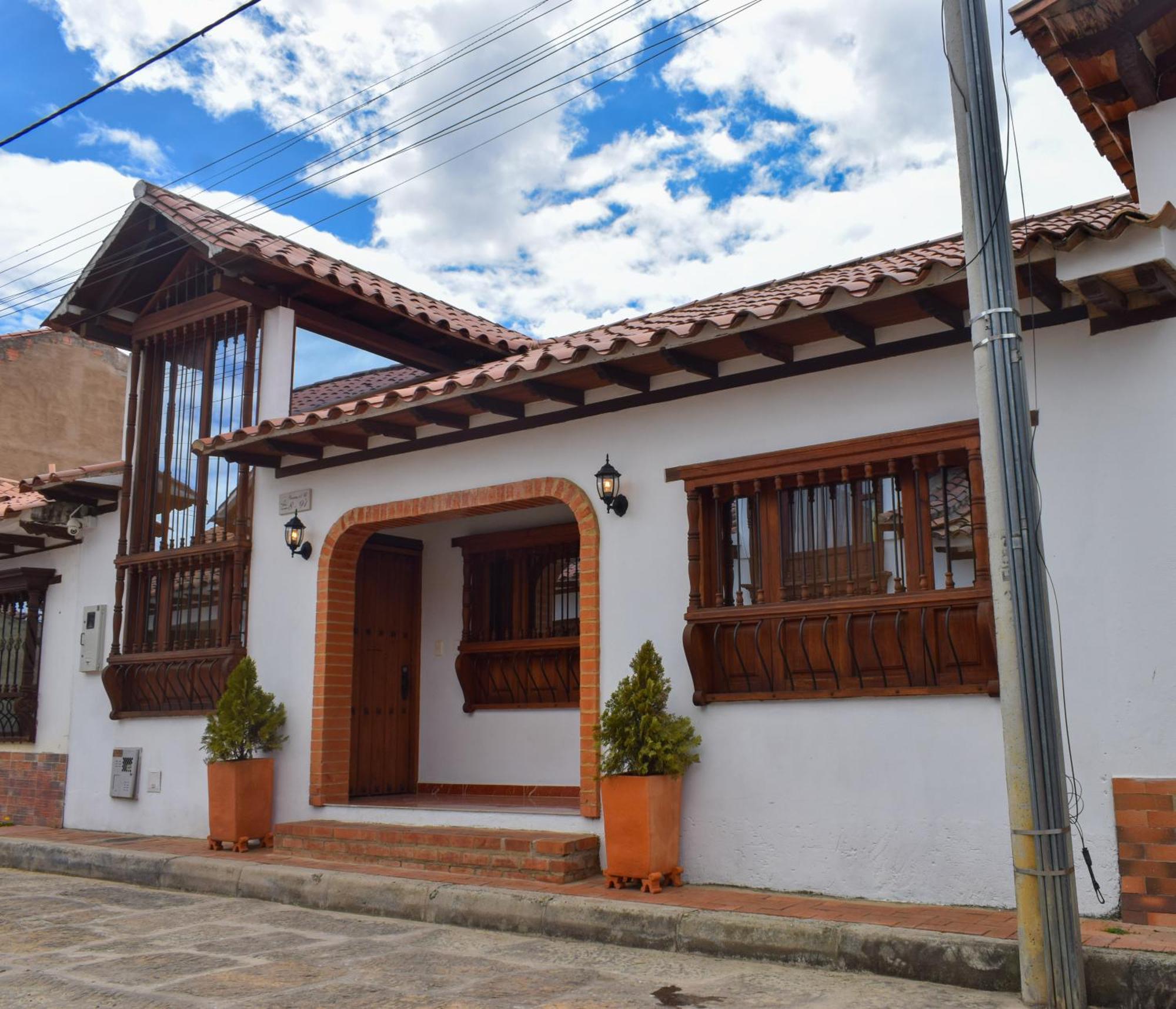 Apartahotel Saquenzipa Villa de Leyva Kültér fotó